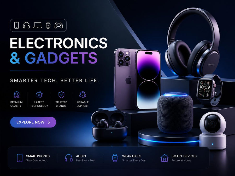 Electronics & Gadgets | الإلكترونيات والأجهزة الذكية