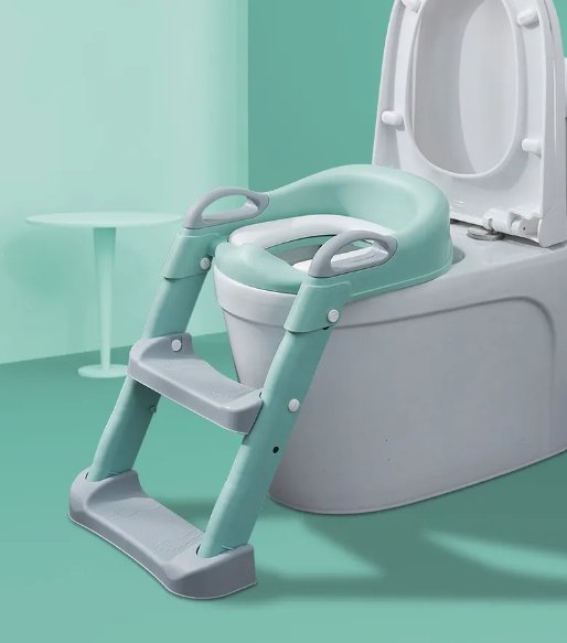 🚽 Adjustable Soft Toilet Ladder | مقعد تدريب التواليت للأطفال مع سلّم