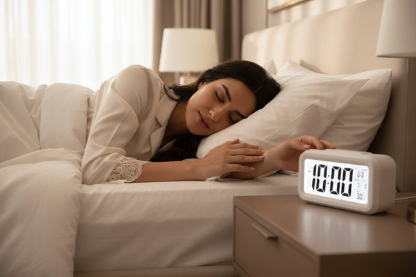 Digital LCD Alarm Clock