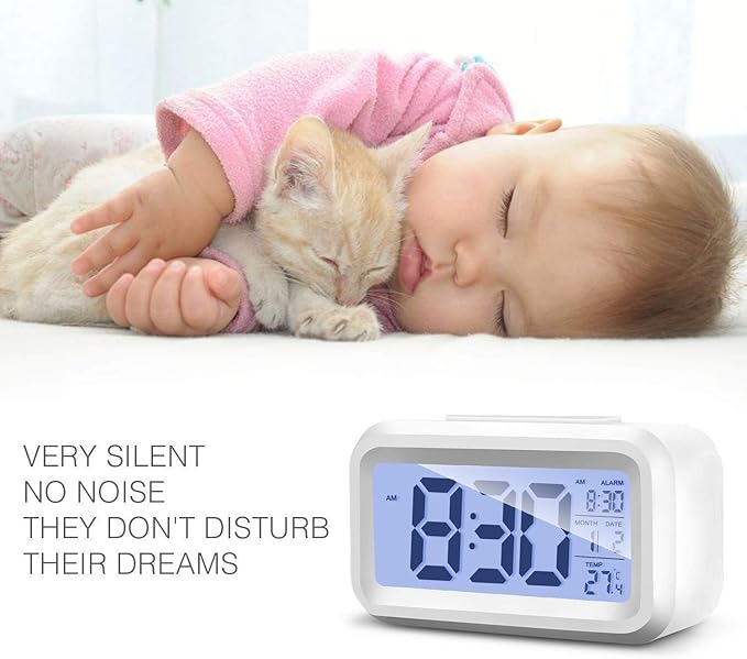 ⏰ Digital LCD Alarm Clock | ساعة منبه LCD رقمية
