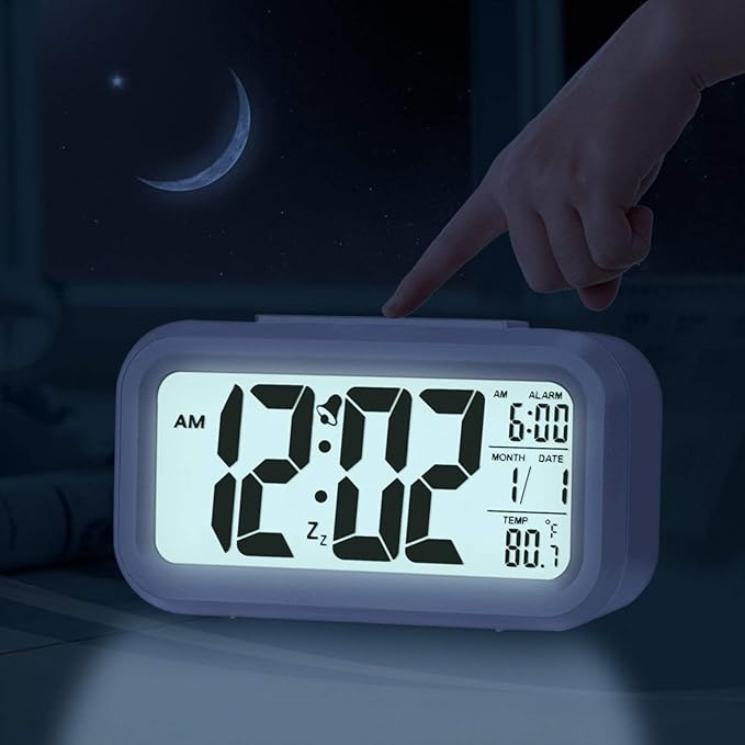 ⏰ Digital LCD Alarm Clock | ساعة منبه LCD رقمية