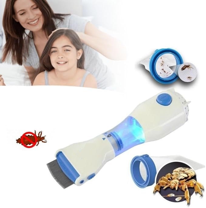 🪮 Electric Head Lice Comb | مشط إزالة القمل الكهربائي