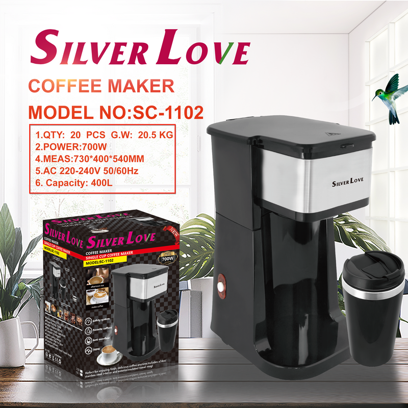 Single Cup Coffee Maker | ماكينة تحضير القهوة للكوب الواحد