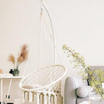 Macrame Hanging Swing Chair Hammock © Ⓢ