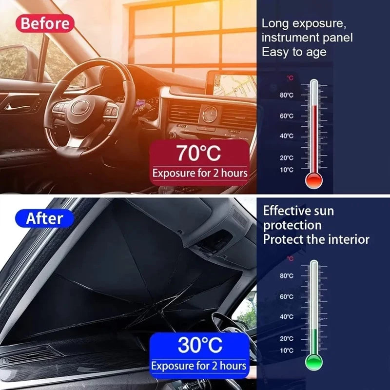 Car Windshield Sun Umbrella