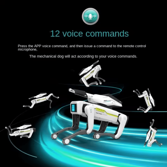 🐶🤖 Smart AI Robot Dog Toy | كلب روبوت ذكي متعدد الوظائف