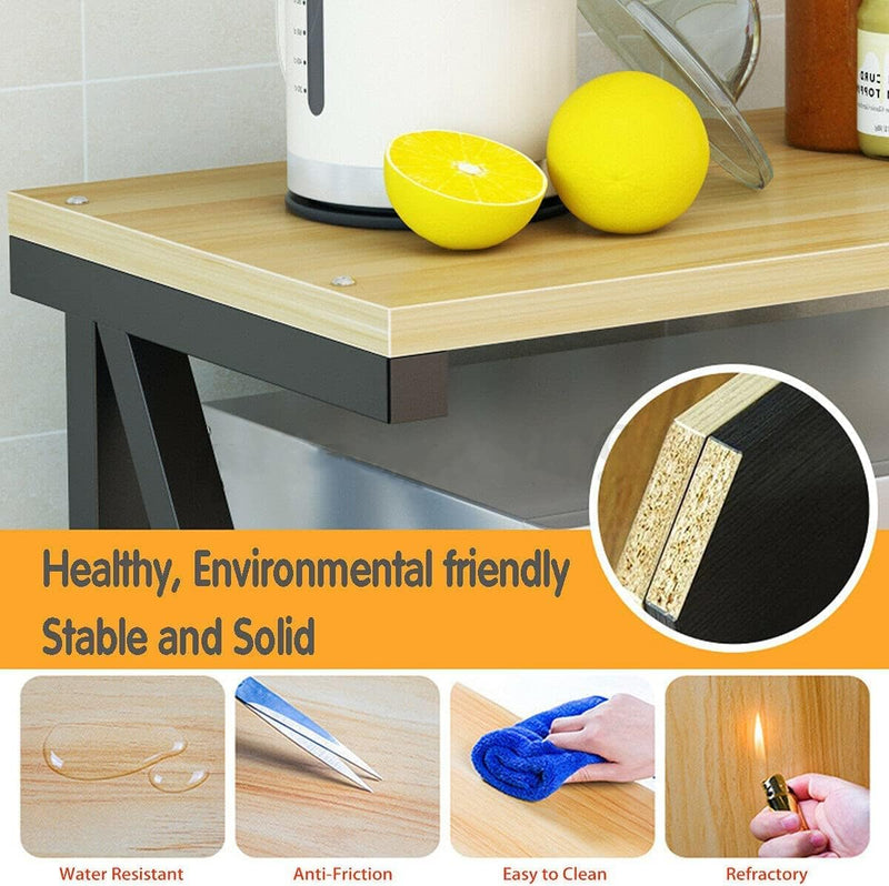 Wooden Microwave Oven Rack